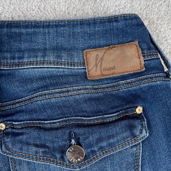 Mavi Jeans‎ Womens 29 Blue Malin Bootcut Low Rise Stretch Denim Flap Pockets - Picture 12 of 15